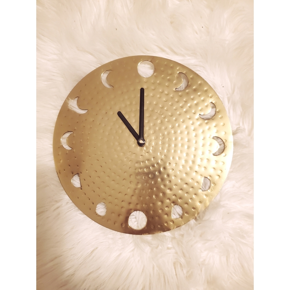 ⚡Urban Outfitters Home⚡Golden Clock⚡